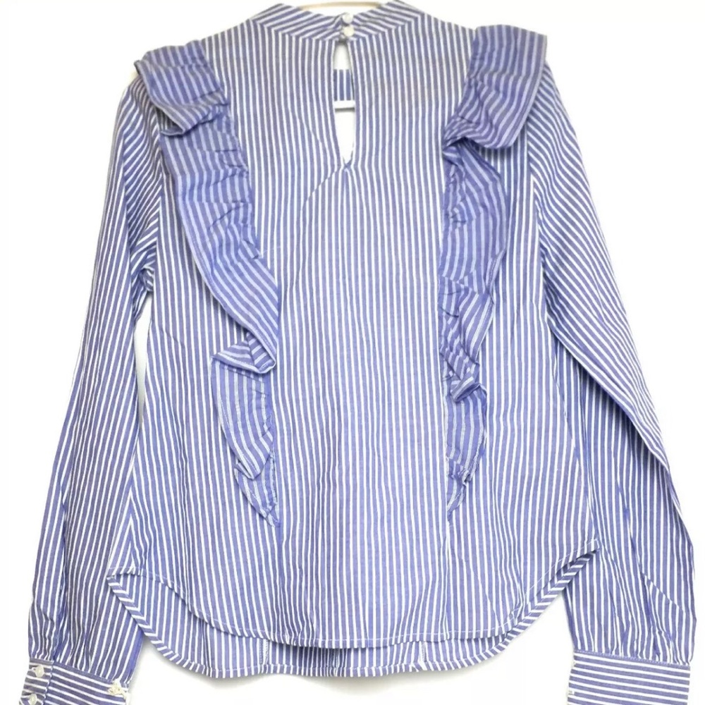 Mossimo | Long Sleeve Ruffle Top - Picture 2 of 2